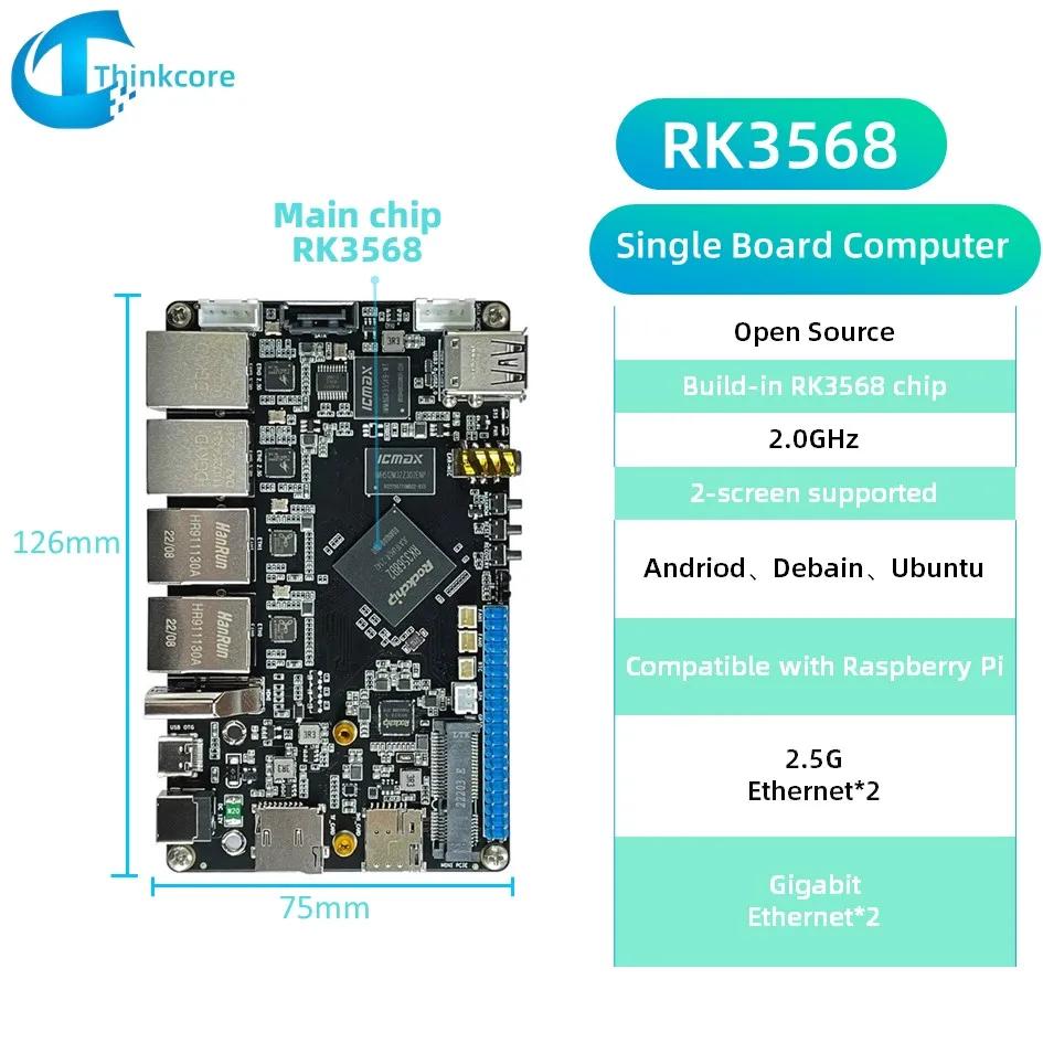 TP-2N Rockchip RK3568 SBC ̱  ǻ  , Linux  ũ , Raspberry Pi ȣȯ 